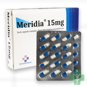 Meridia 15mg 30caps Vertraxpharma