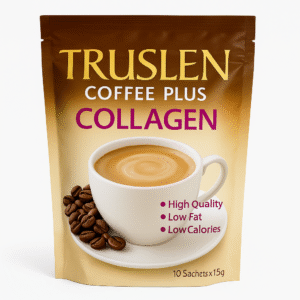 Truslen Coffee Classic Instantkaffee – Tasse Kaffee mit Packung